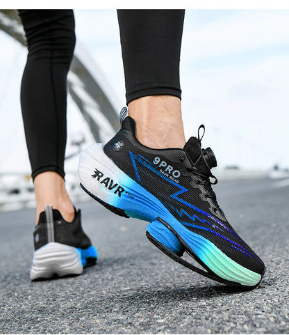 RAVR Carbon Plate Running Shoes - Cushioning Marathon Athletic
