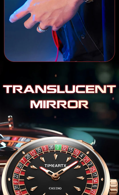 TIMEARTX Roulette Watch - waterproof