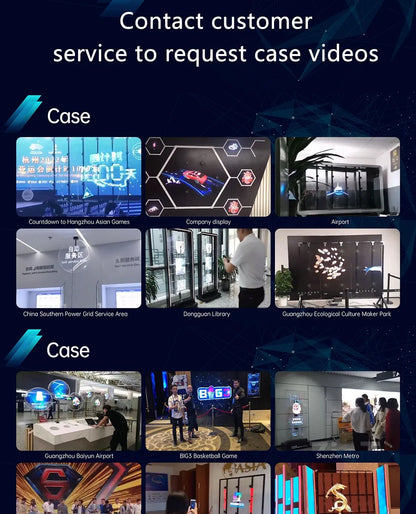 COEUS P65 3D Hologram Fan