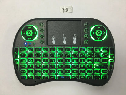 Mini wireless keyboard with touchpad
