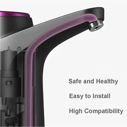 Portable 5-Gallon Water Dispenser – USB Rechargeable Automatic Electric Pump