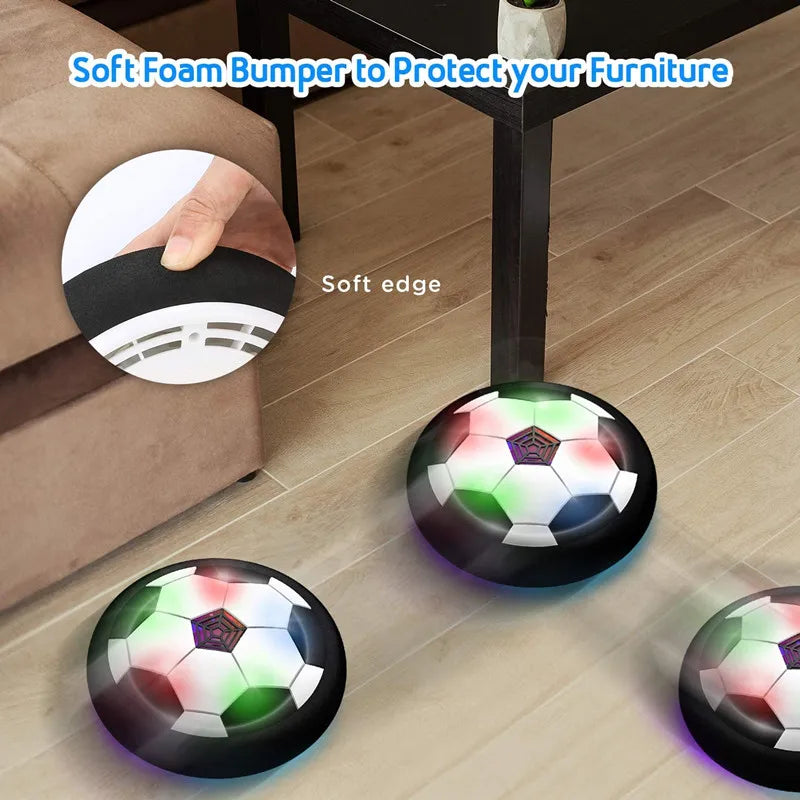 Hover Soccer Ball – LED Floating Football for Kids