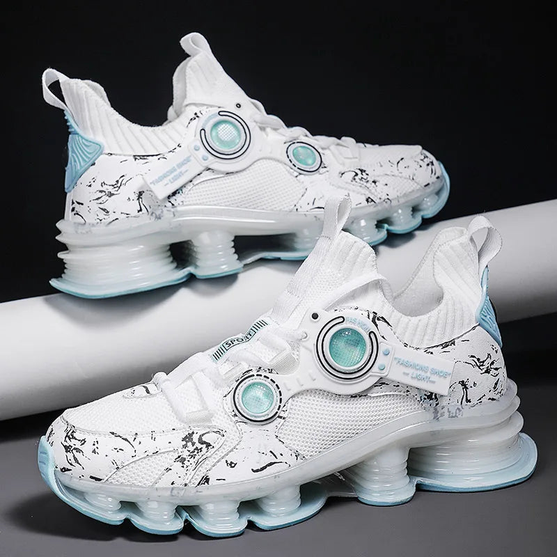 YRZL  Platform Sneakers - Designer Blade Running Shoes