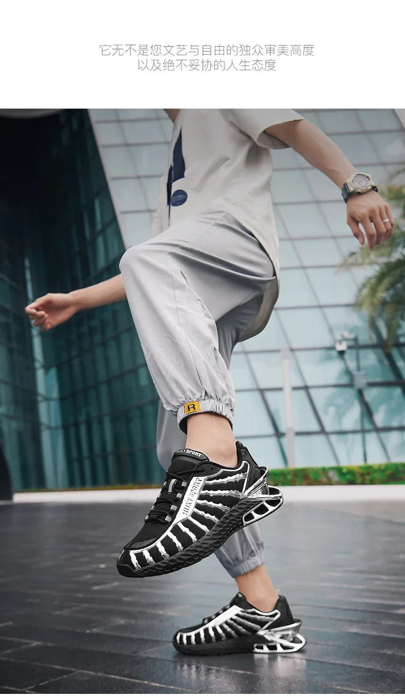 HIJKY Breathable Racing Sneakers - Non-Slip