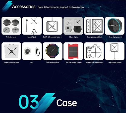 COEUS P65 3D Hologram Fan