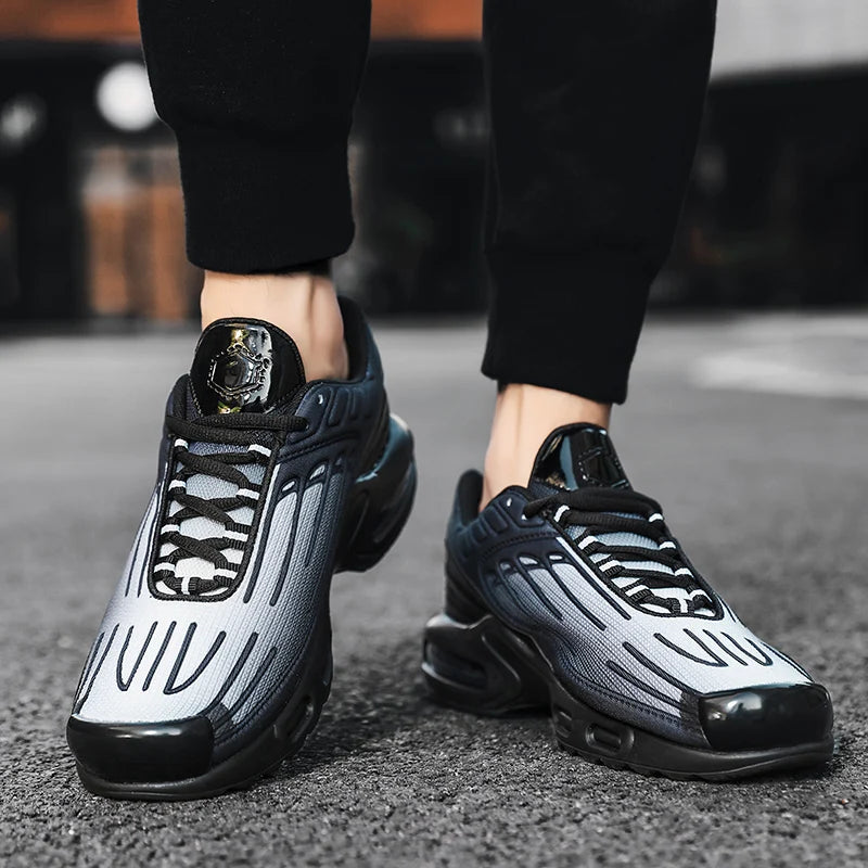 Men's Lightweight Running Shoes - Breathable Non-Slip Sports Sneakers