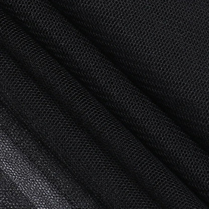 Sexy, hochtaillierter, asymmetrischer Rock aus Netzgarn für Damen – Sommer, neuer europäischer und amerikanischer Gothic-Stil, vielseitiger Freizeitrock