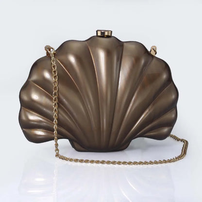 Female Shell Acrylic Box Clutches Lady Gift Evening Bag Party Prom Stones Handbags Luxury Women Wedding Bridal Clutch Purse Bag