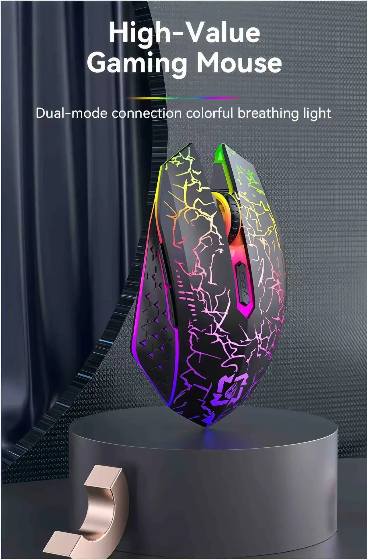 2.4G Wireless RGB Gaming Mouse