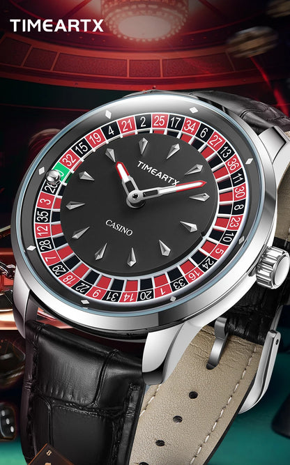 TIMEARTX Roulette Watch - waterproof