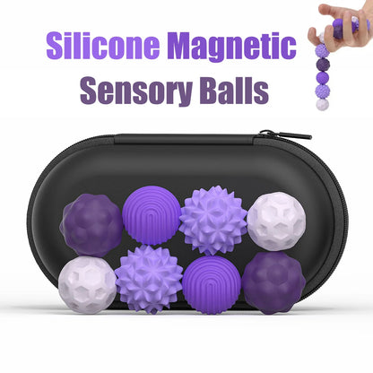 Silicone Magnetic Sensory Balls – for Stress & Anxiety Relief