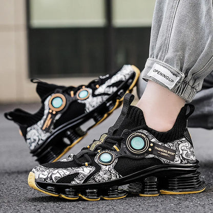 YRZL  Platform Sneakers - Designer Blade Running Shoes