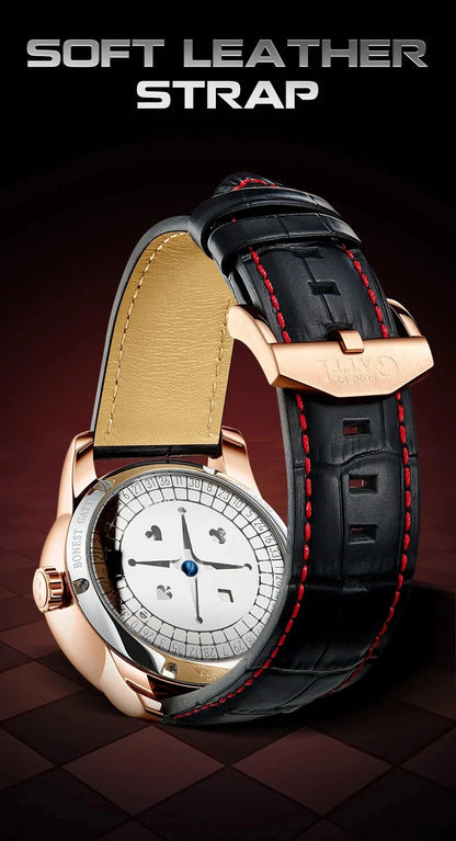 BONEST GATTI Luxury Rotating Roulette Watch