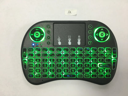 Mini wireless keyboard with touchpad