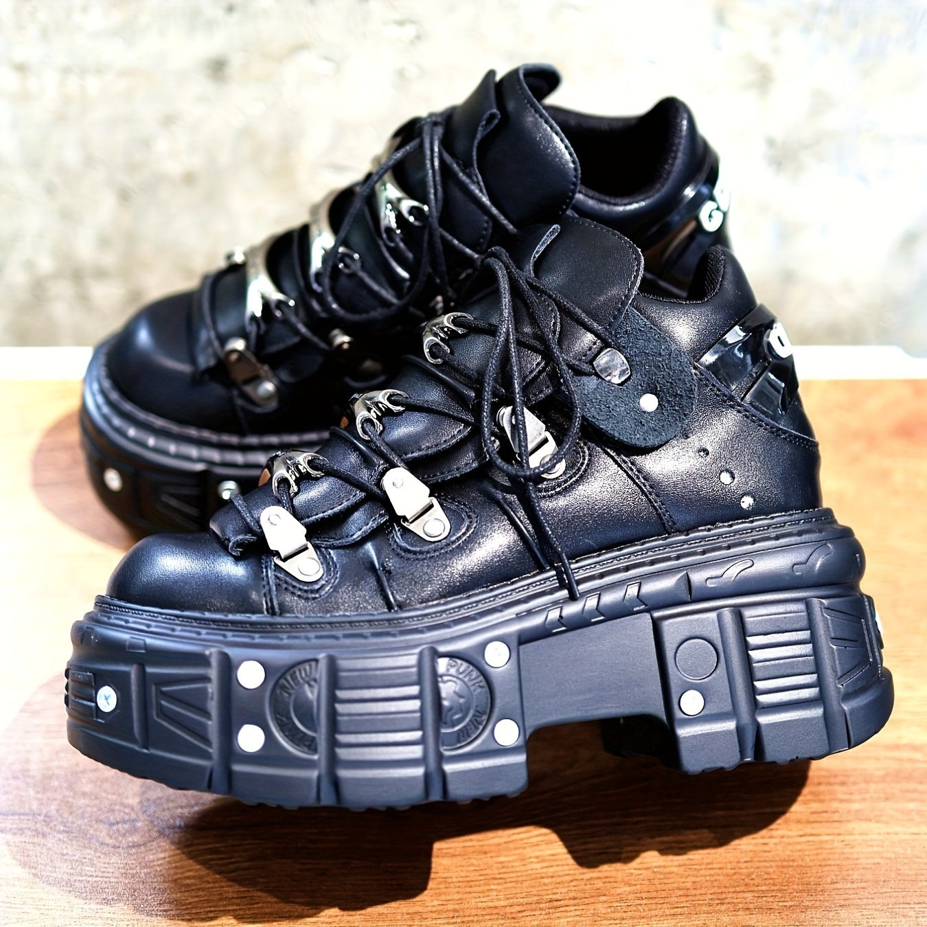 Women's Punk Boots - Platform Gothic Y2K