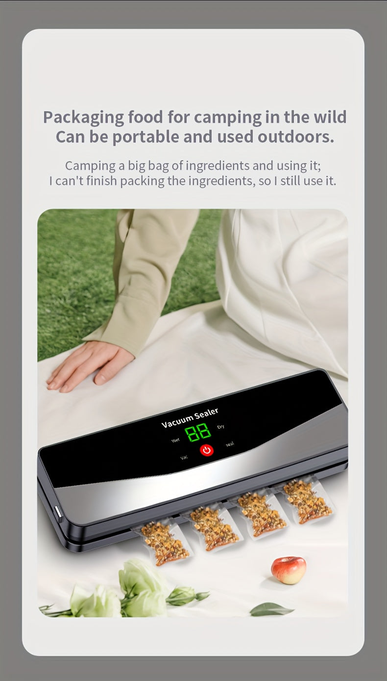 ELFO LARANJA USB Rechargeable Food Vacuum Sealer - 2000mAh Portable