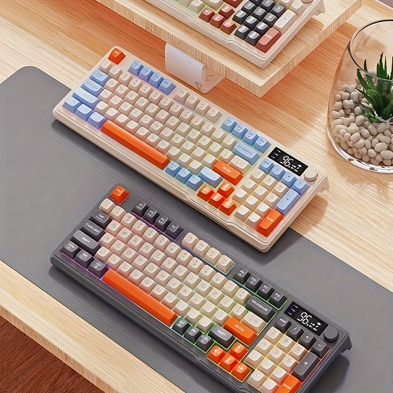 M96 Wireless Keyboard - Dual Mode 5.0/2.4G with RGB Backlit