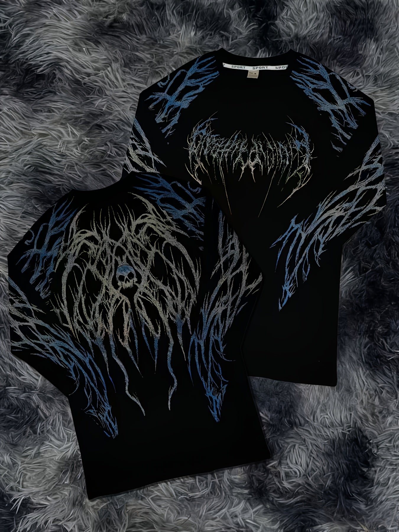 Men's Compression Long Sleeve Fitness Shirt - Muscle Fit