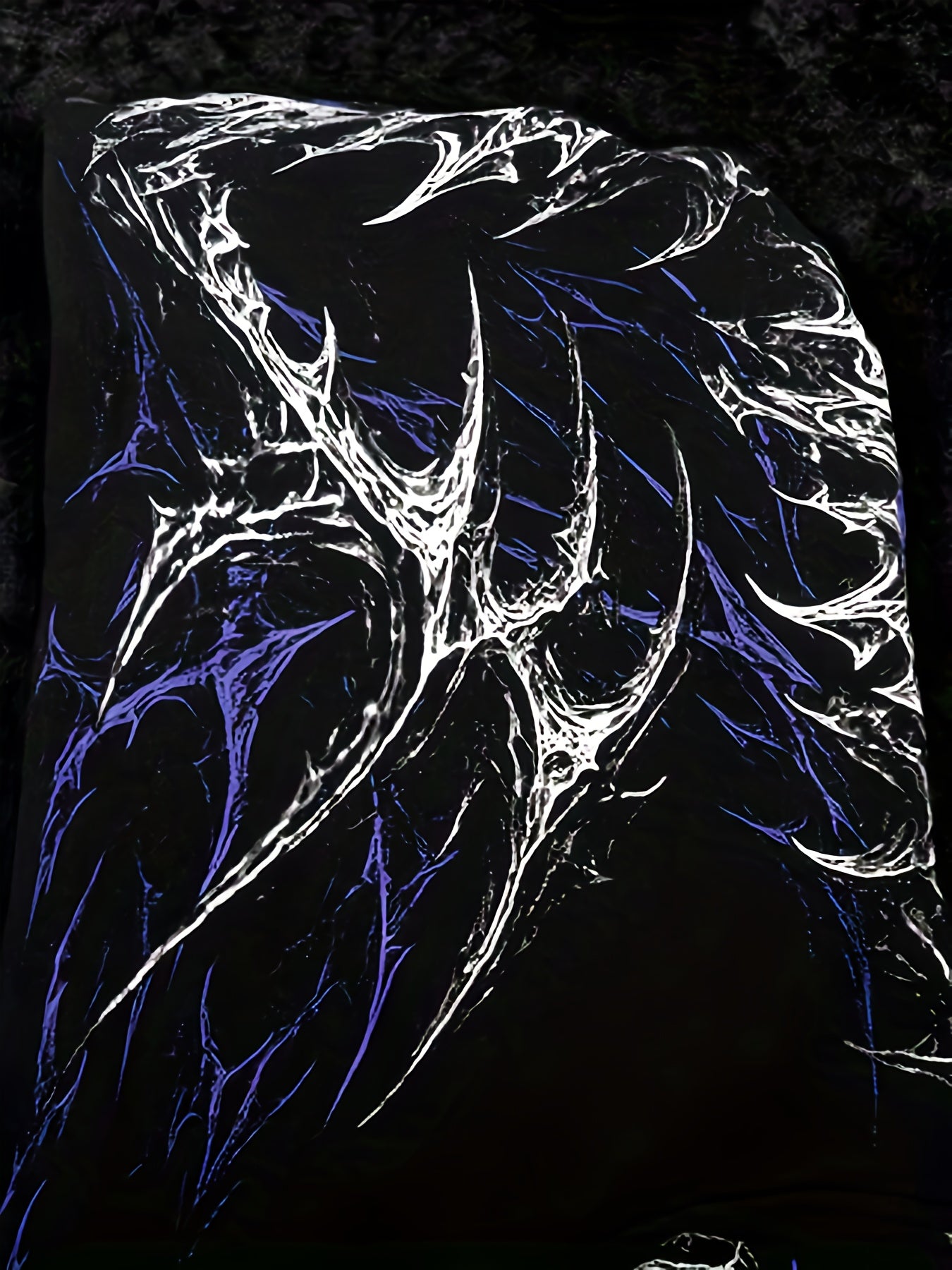 Men's Gothic Hoodie - Loose Fit Full-Zip with Pockets