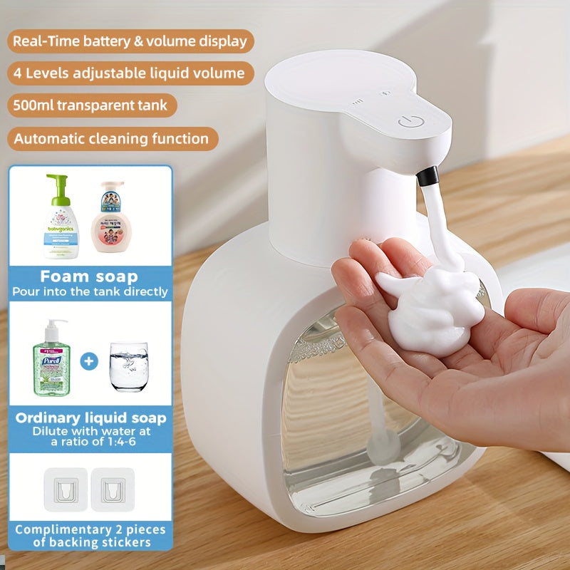Smart Touchless Automatic Soap Dispenser - USB Rechargeable