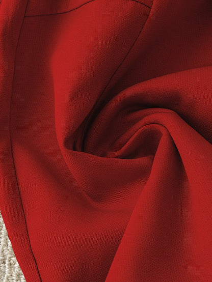 Women's Fashion Solid Color Shorts - Faux Pocket with Belt