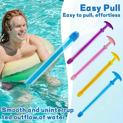 Fireworks Water Gun 4pcs - High-Pressure Water Jet Toy Set