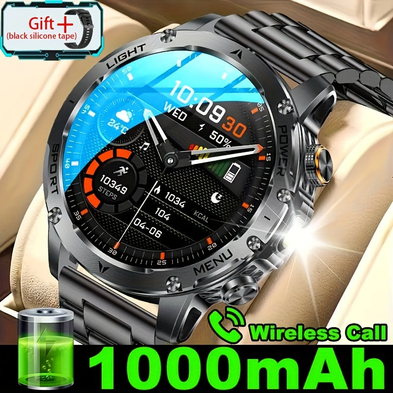 TKTKYY Smart Men's Watch AK87 - 4.32cm Touch 1000mAh IPX8