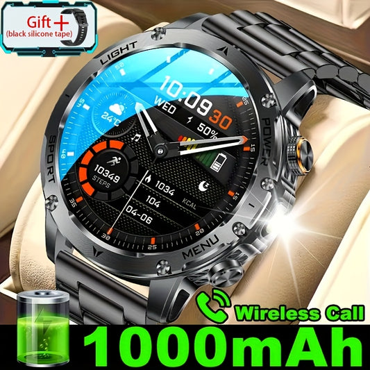 TKTKYY Smart Men's Watch AK87 - 4.32cm Touch 1000mAh IPX8