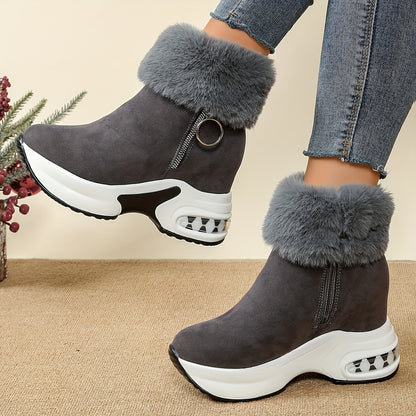 Women's Autumn/Winter Fuzzy Boots