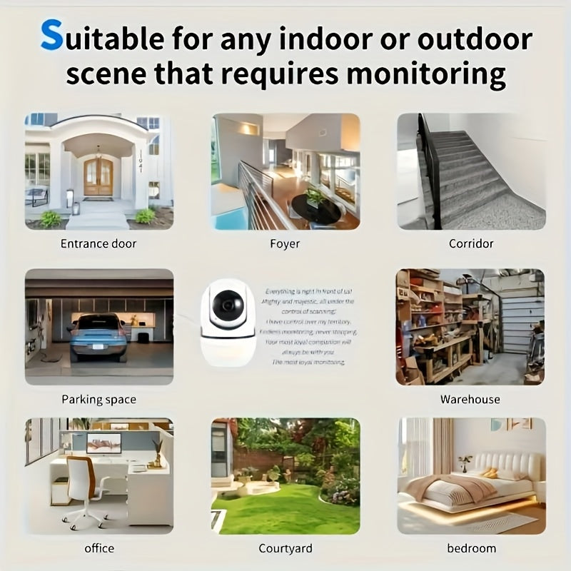 SURFIRST FHD WiFi Security Camera - AI Motion Night Vision