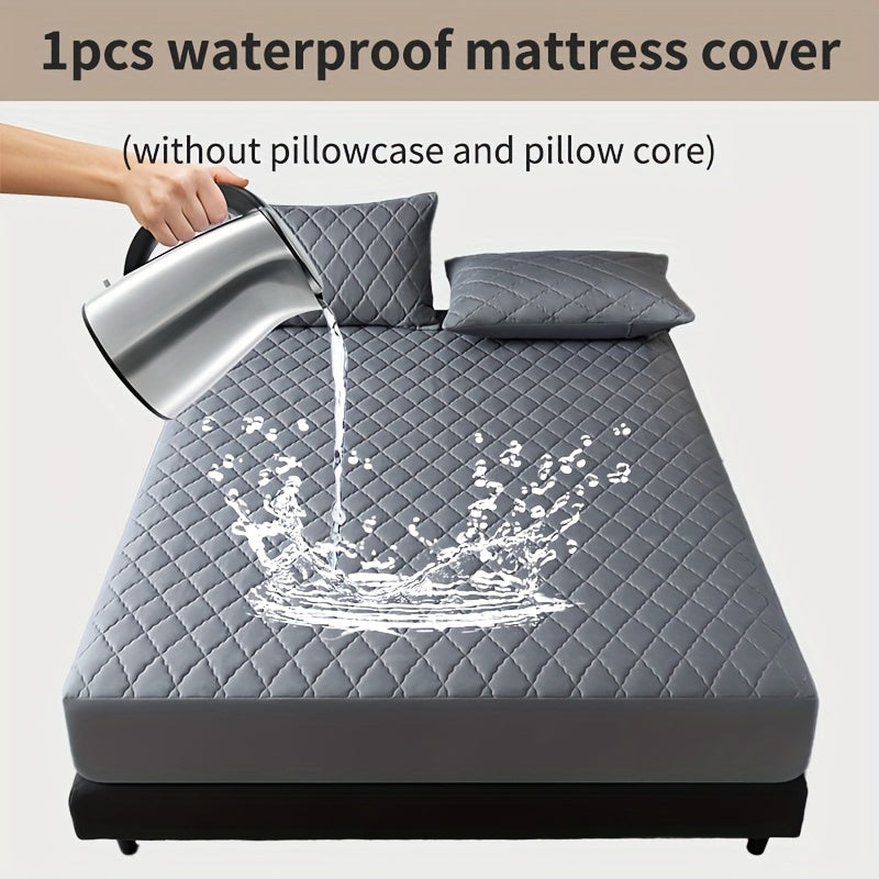 Waterproof Mattress Protector - Breathable Dustproof Fitted Sheet