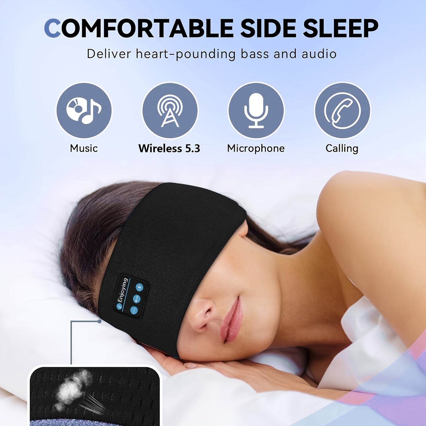 SilentNight Noise-Cancelling Sleep Headphones