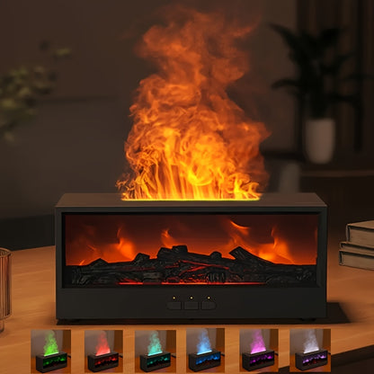 Realistic 3D Flame Effect Diffuser