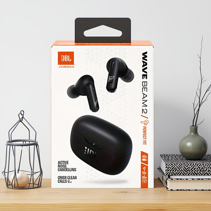JBL WAVE BEAM 2 True Wireless Earbuds - Active Noise Cancellation