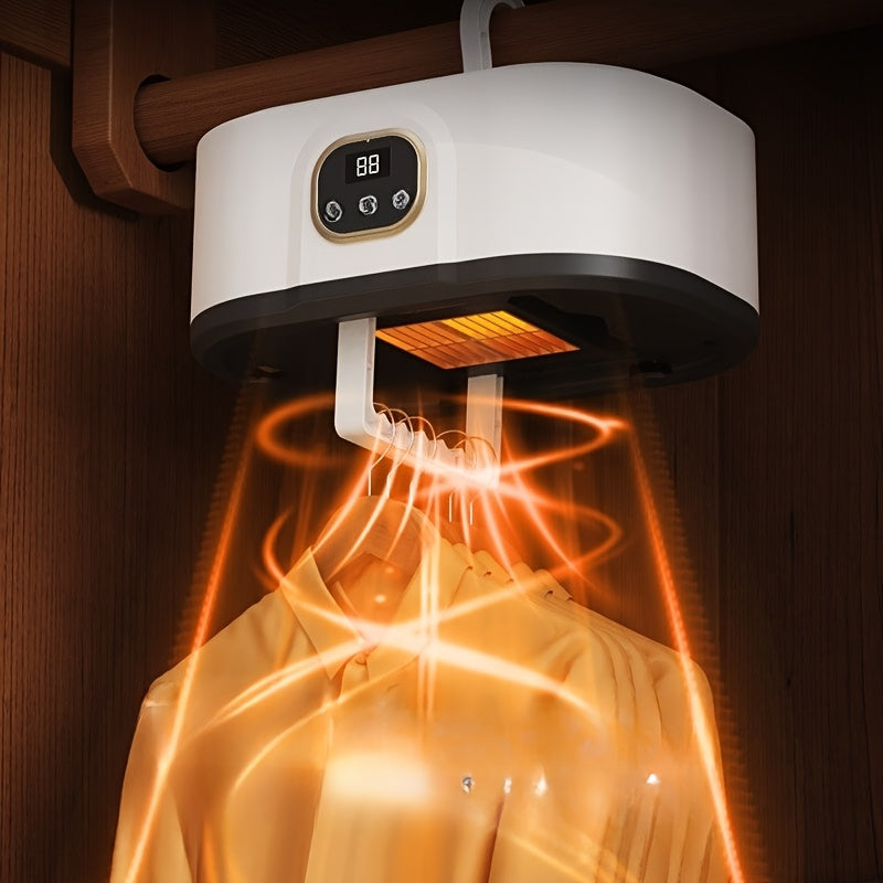 Upgraded Portable Plug-in Dryer - Timed Mini Compact with Bag