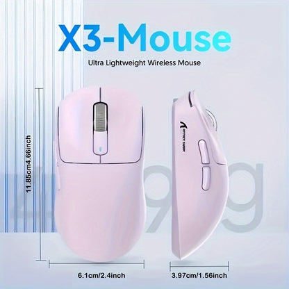 ATTACK SHARK X3 Lightweight Wireless Gaming Mouse