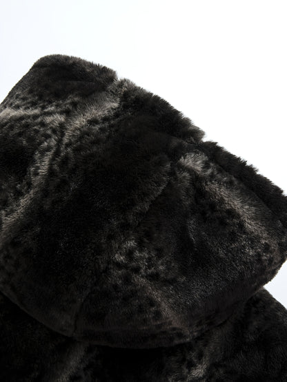 Men's Solid Hooded Jacket - Windproof & Warm