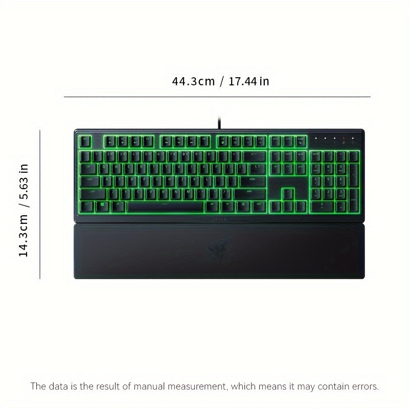 Razer Ornata V3 X Gaming Keyboard - Low Profile RGB Backlit