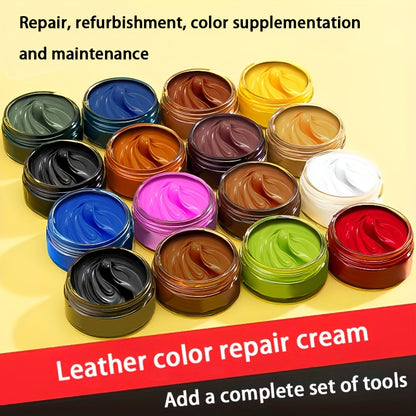Leather Dye Repair Kit - Shoe Bag Sofa Color Restoration Cream