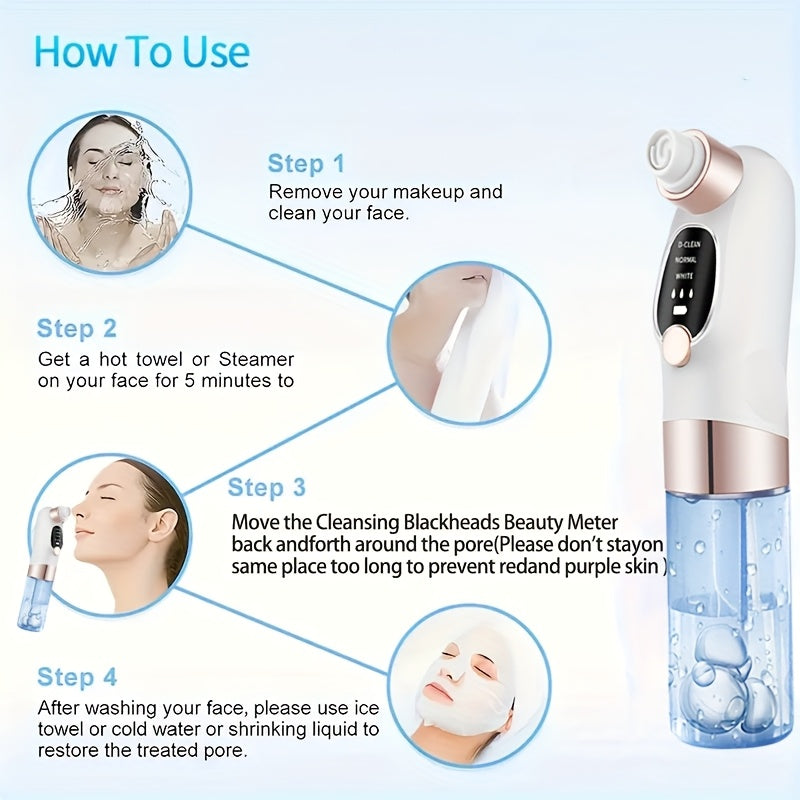 Blackhead Removal Beauty Device - 5 Probes Unisex