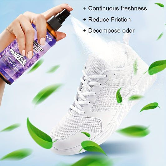 ROZINO Lavender Foot Deodorizer & Shoe Odor Remover Spray