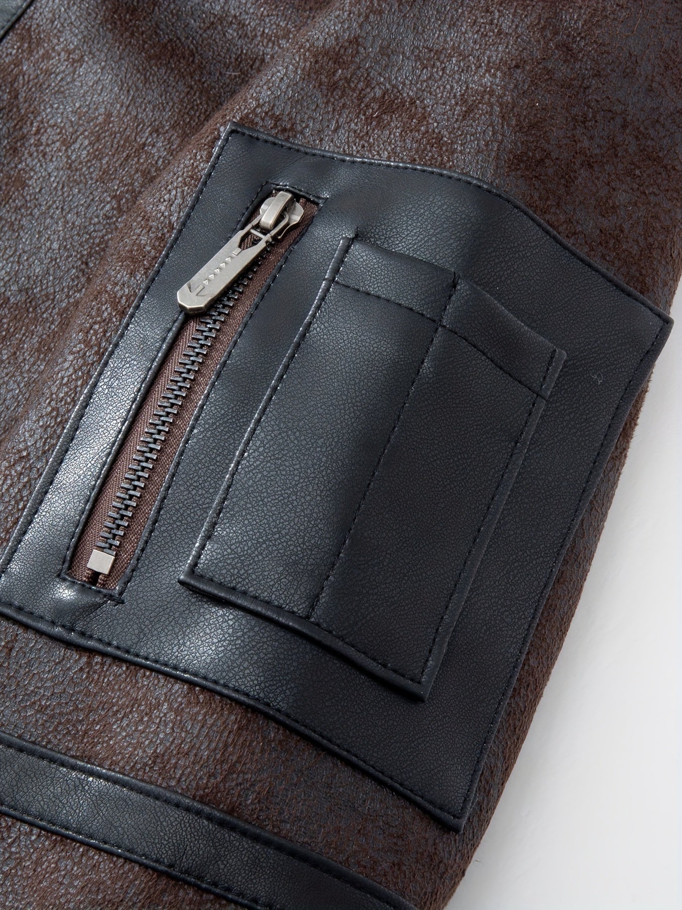 Men's Autumn-Winter Thickened Fleece-Lined Bomber Jacket