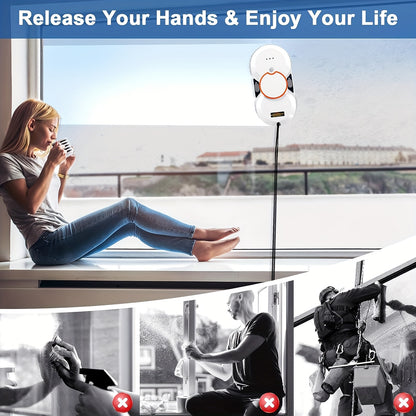 Intelligent Automatic Window Cleaner - Remote Controlled