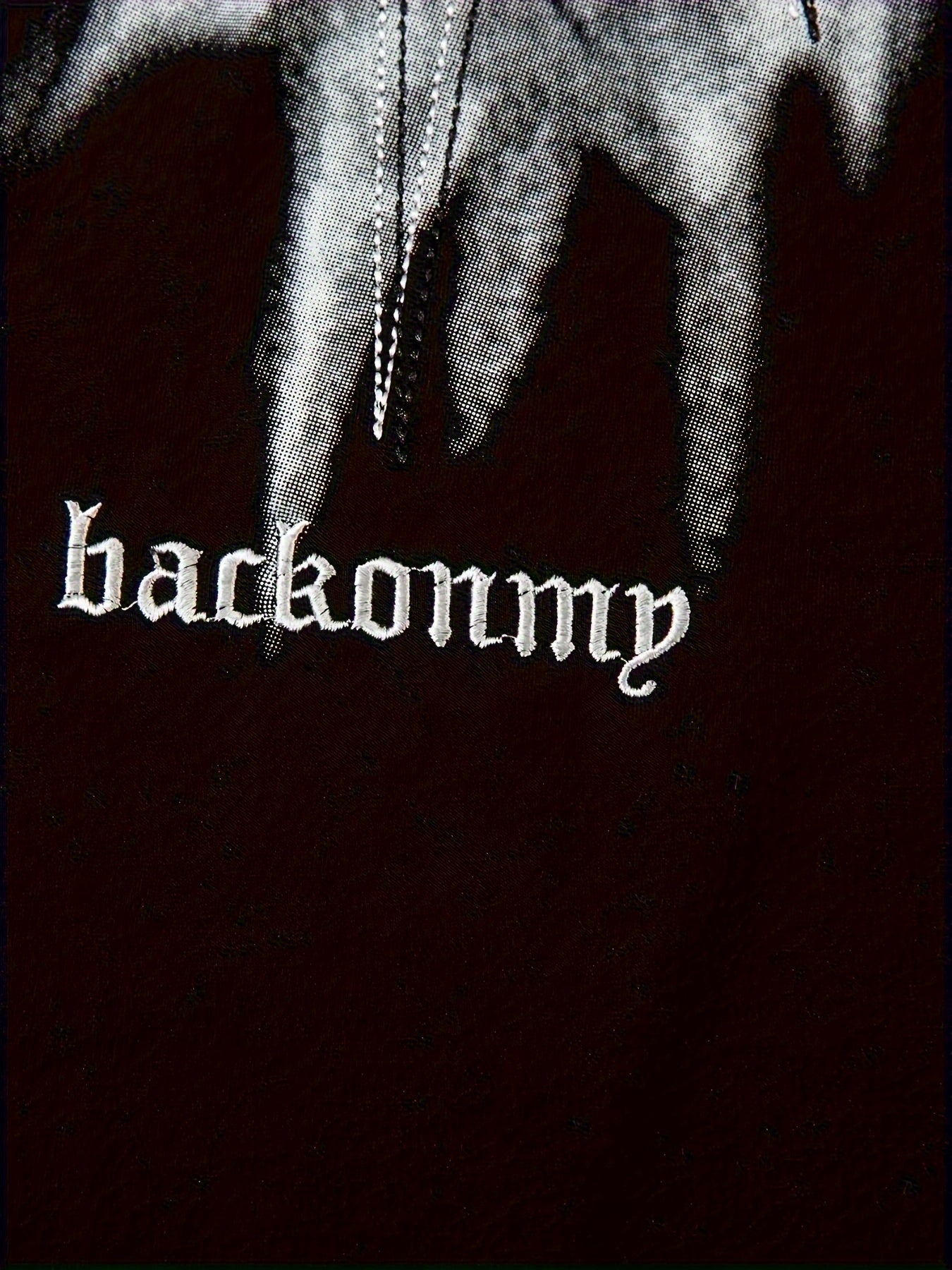 Relaxed T-Shirt - Geometric Print Cotton Blend