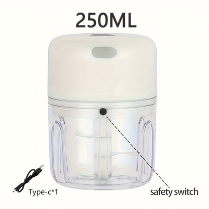 Rechargeable Cordless Food Processor
