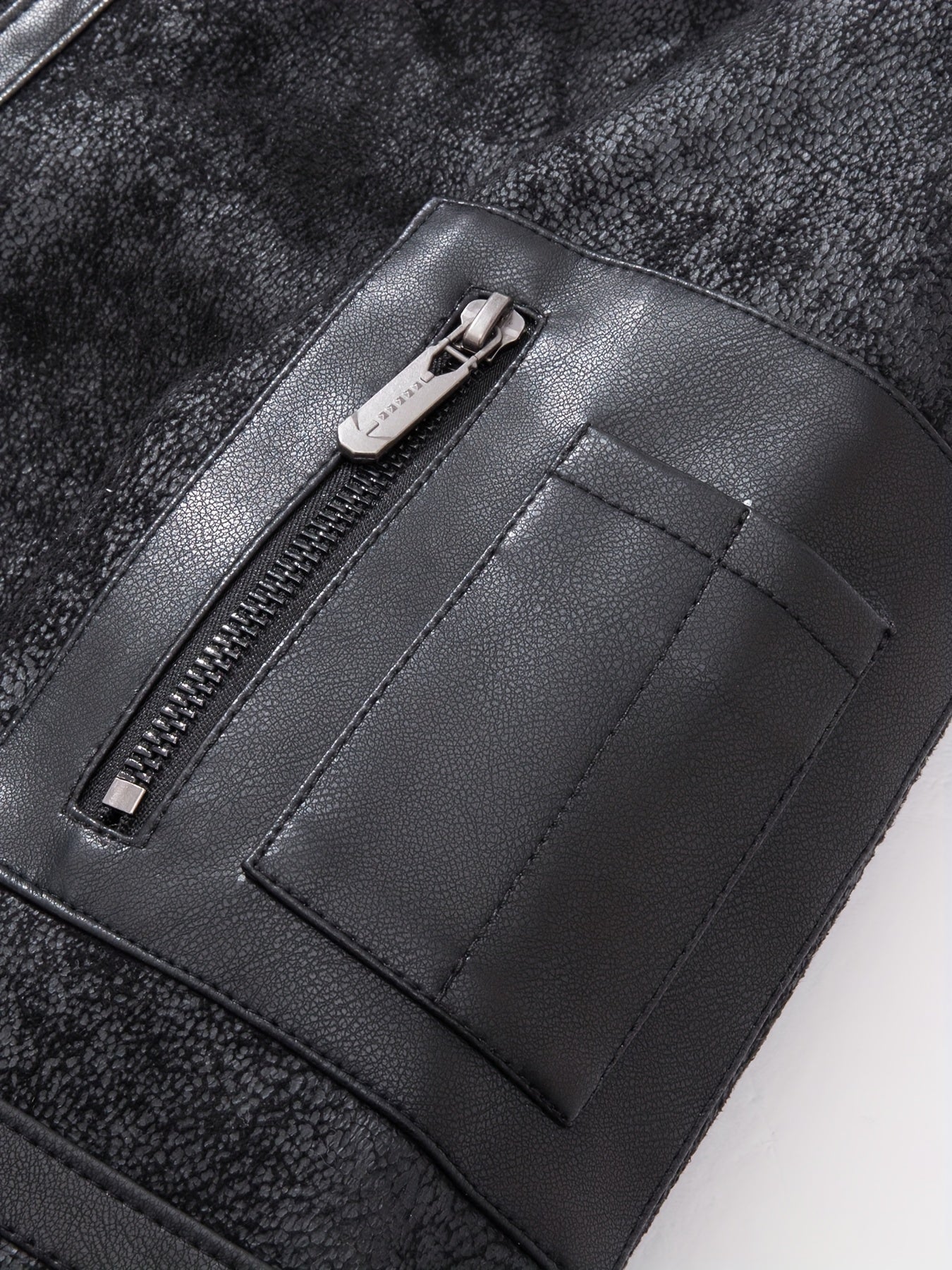 Men's Autumn-Winter Thickened Fleece-Lined Bomber Jacket