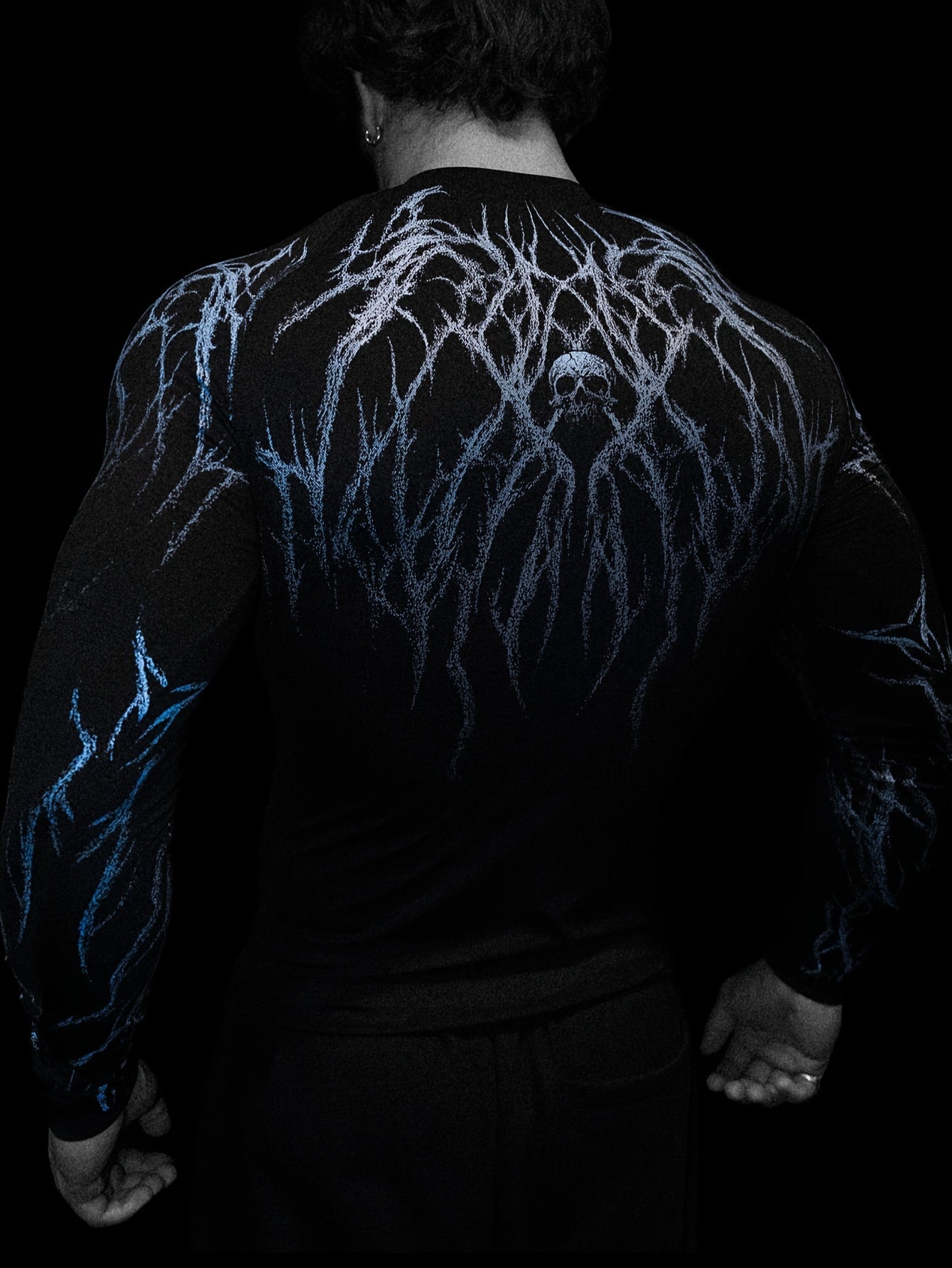 Men's Compression Long Sleeve Fitness Shirt - Muscle Fit