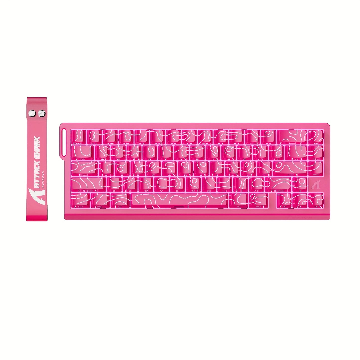 ATTACK SHARK X68 HE Mechanical Gaming Keyboard - 60% TKL Rapid Trigger