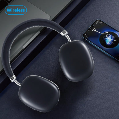 Wireless Headphones - Lightweight Foldable with Built-In Mic