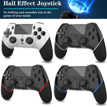 Wireless PS4 Controller - Hall Effect 6-Axis